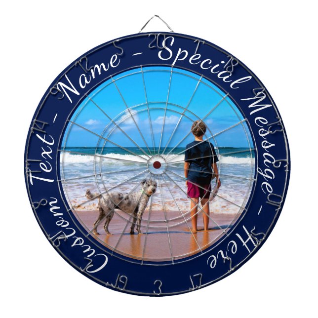 Ihr Foto-Dart-Mainboard mit benutzerdefiniertem Te Dartscheibe (vorne)