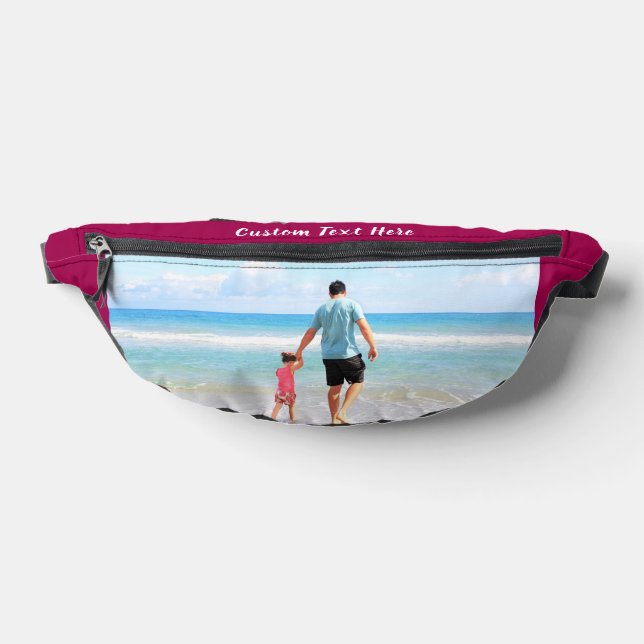 Ihr Foto Fanny Pack mit benutzerdefinierten Text-  Bauchtasche (Ablage )