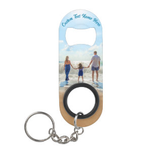 Ihr Foto-Flaschenöffner-Schlüsselanhänger mit indi Mini Flaschenöffner