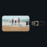 Ihr Foto Gepäckanhänger mit benutzerdefiniertem Te<br><div class="desc">Beispiel für benutzerdefinierte Foto- und Texttags - Einzigartiges Design - Personalisierte Familie / Freunde oder Persönliche Reise Tags Geschenk - Text und Foto hinzufügen - Vergrössern, verschieben oder entfernen und hinzufügen - Bild / Text mit Anpassungs-Tool ! Wählen Sie Schriftart / Größe / Farbe! Viel Glück - Be Happy :)...</div>