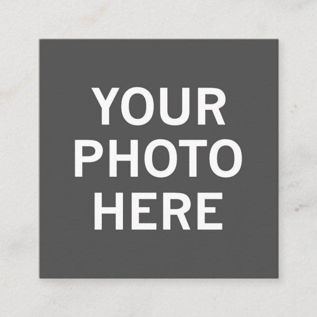 Ihr Foto hier Begleitkarte (Vorderseite)