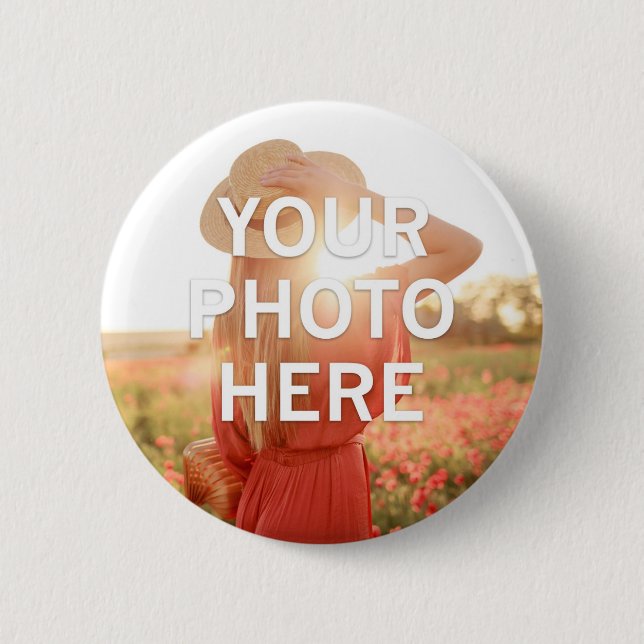 Ihr Foto hier Button (Vorderseite)