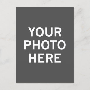 Ihr Foto hier Feiertagspostkarte