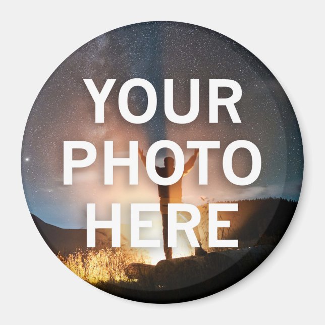 Ihr Foto hier Magnet (Vorne)