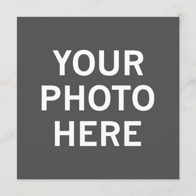 Ihr Foto hier Menükarte (Vorderseite)