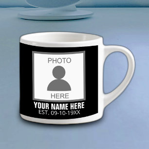 Ihr Foto hier Name und Alter Espressotasse