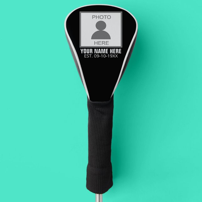 Ihr Foto hier Name und Alter Golf Headcover (Von Creator hochgeladen)