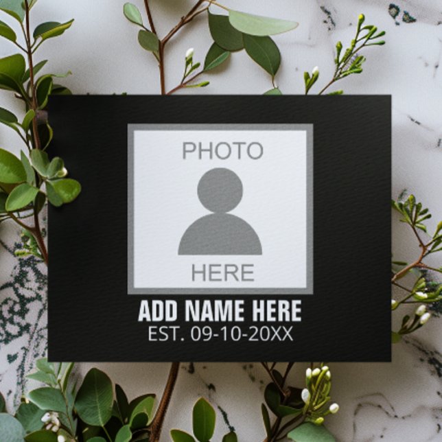 Ihr Foto hier Name und Alter Postkarte (Von Creator hochgeladen)