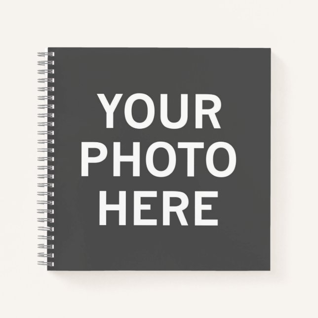 Ihr Foto hier Notizbuch (Vorderseite)