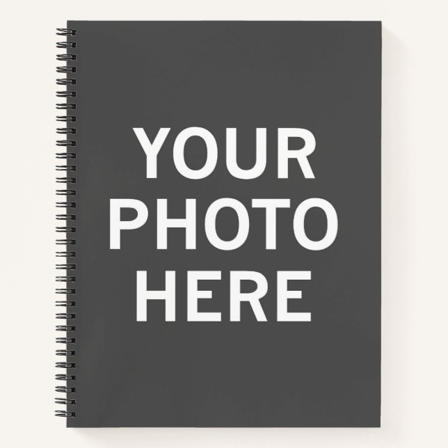 Ihr Foto hier Notizbuch (Vorderseite)