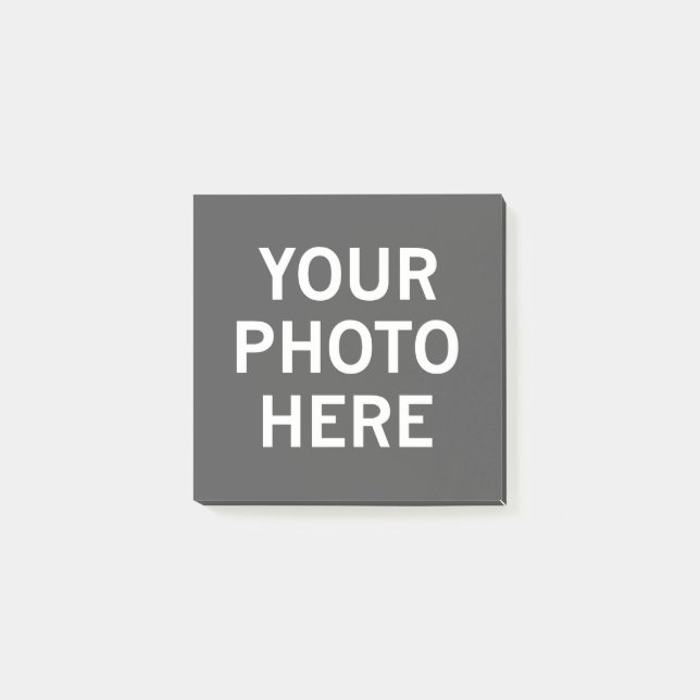 Ihr Foto hier Post-it Klebezettel (Vorderseite)