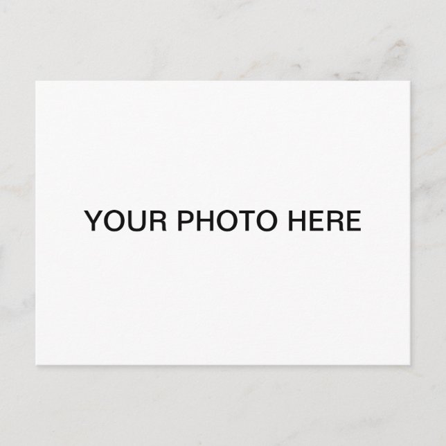 IHR FOTO HIER Postkarte (Vorderseite)