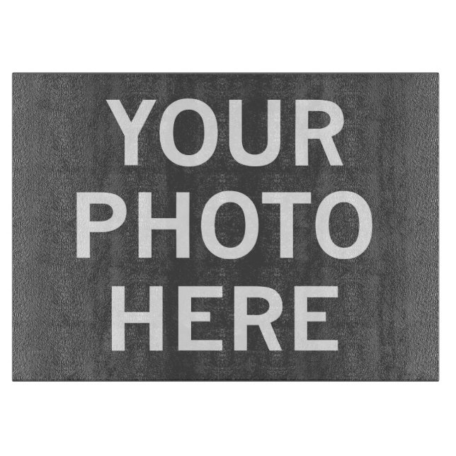 Ihr Foto hier Schneidebrett (Vorderseite)