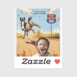 Ihr Foto, Hol deine Kicks, Haferflocken arizona, E Aufkleber