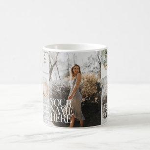 Ihr Foto im Magazin! Personalisierter Chic Kaffeetasse