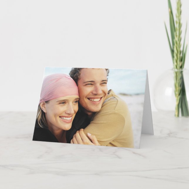 Ihr Foto Karte (Vorderseite)