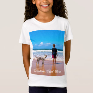 Ihr Foto Kinder T - Shirt mit benutzerdefiniertem 