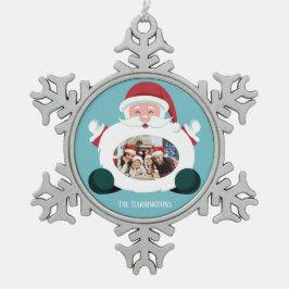 IHR Foto & Name Maßgeschneiderte Santa Ornament