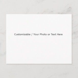 Ihr Foto oder Text hier (individuelles Design) Feiertagspostkarte