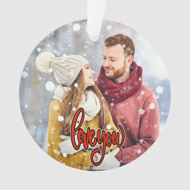 Ihr Foto Ornament (Vorderseite)