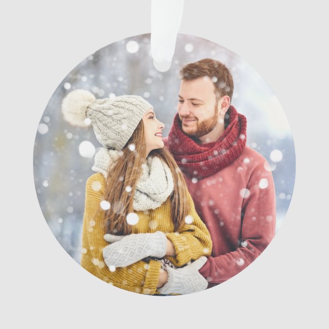 Ihr Foto Ornament (Vorderseite)