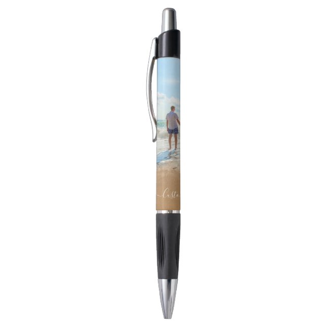 Ihr Foto Pen-Geschenk mit benutzerdefiniertem Text Kugelschreiber (Oberseite (Vertikal))