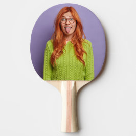 Ihr Foto Personalisierte Funny Custom Gastgeschenk Tischtennis Schläger