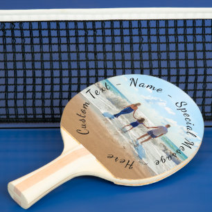 Ihr Foto Ping Pong Paddle mit benutzerdefiniertem  Tischtennis Schläger