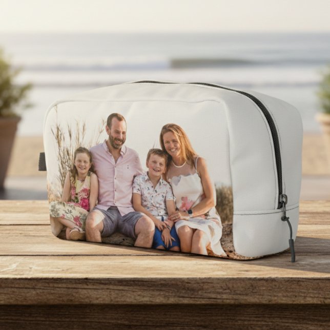 Ihr Foto Reisebeutel Waschbeutel (A bag as unique as your family.)