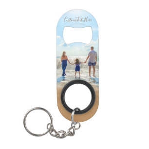 Ihr Foto-Schlüsselanhänger-Flaschenöffner-Geschenk Mini Flaschenöffner