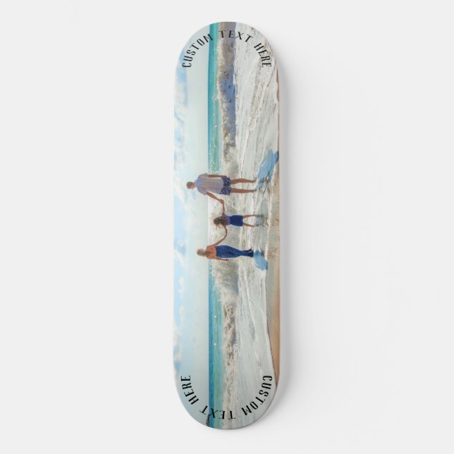 Ihr Foto-Skateboard-Geschenk mit benutzerdefiniert Skateboard (Vorderseite)