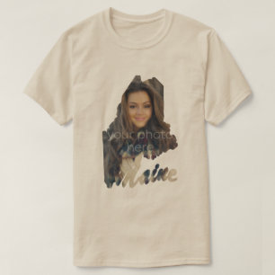 IHR FOTO Staat des Maine-Shape-T - Shirt