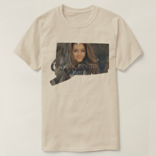 IHR FOTO Staat von Connecticut Form T - Shirt