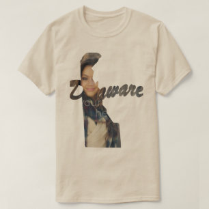 IHR FOTO Staat von Delaware Form T - Shirt