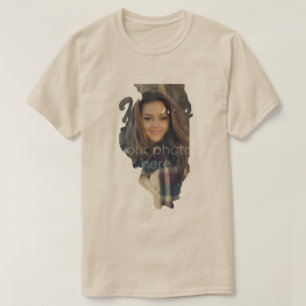 IHR FOTO Staat von Illinois Form T - Shirt