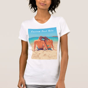 Ihr Foto-T - Shirt mit benutzerdefiniertem Text