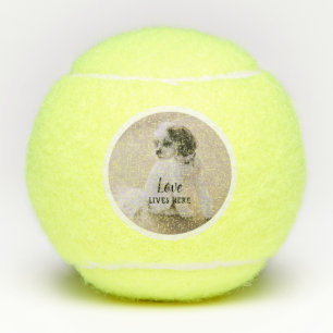 Ihr Foto & Text personalisiert Tennisbälle
