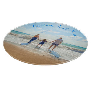 Ihr Foto und Ihr benutzerdefiniertes Textverarbeit Schneidebrett