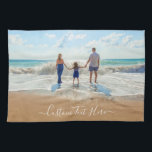 Ihr Foto und Ihr Handtuch für die benutzerdefinier<br><div class="desc">Handtücher für Foto und Textküche - Einzigartiges Design - Personalisierte Familie / Freunde oder Persönliche Handtücher / Geschenk - Text und Foto hinzufügen - Umgestalten und verschieben Sie Elemente mit dem Anpassungs-Tool ! Wählen Sie Schriftart / Größe / Farbe! Viel Glück - Seien Sie glücklich :)</div>