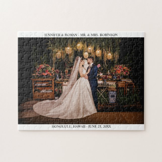 Ihr Foto und Text Puzzle (Horizontal)