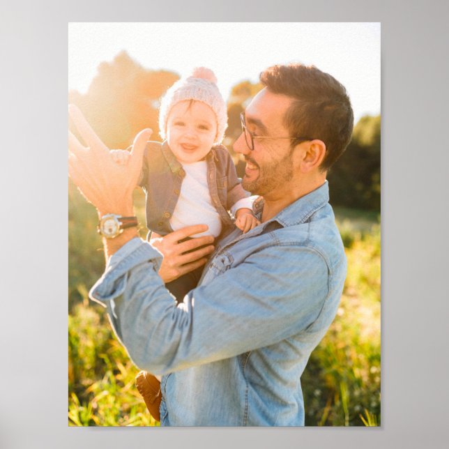 Ihr Foto Wall Poster Portrait (Vorne)