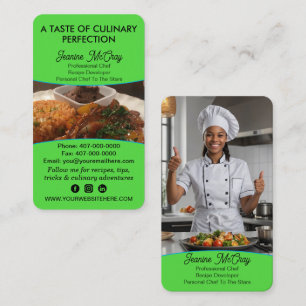Ihr Fotos Restaurant Koch Catering Services Visitenkarte