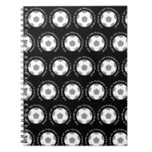 Ihr Fußballteam in Schwarz und Weiß