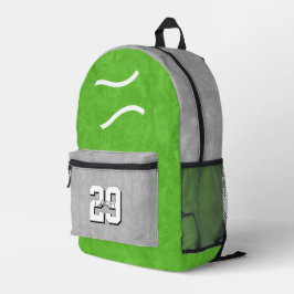Ihr ganz persönlicher Tennissportler Bedruckter Rucksack