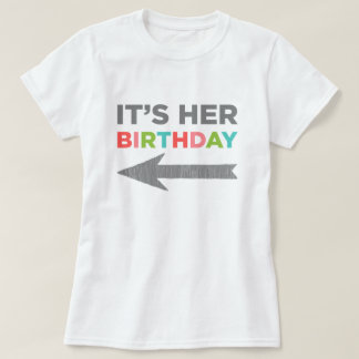 Ihr Geburtstag (der rechte Pfeil) T-Shirt