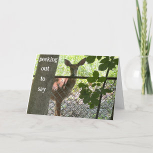 IHR GEBURTSTAG IST "BESONDERS FÜR MICH" KARTE