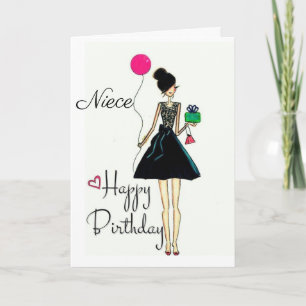 **IHR GEBURTSTAG!!!** "NIECE" KARTE