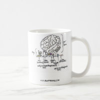 Ihr Gehirn auf Drogen-Tasse