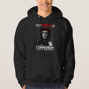 Ihr Gehirn auf Kommunismus (lustige Anti Commie Zo Hoodie