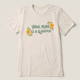Ihr Geist ist ein Garten Tri-Blend Shirt